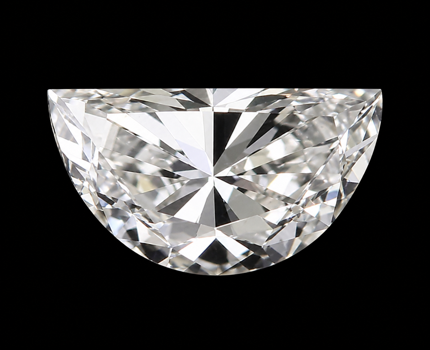 Half Moon cut diamond